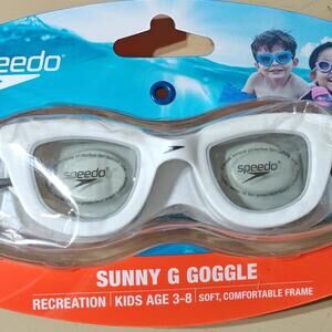 Speedo Unisex-Child Swim Goggles Sunny G Ages 3-8